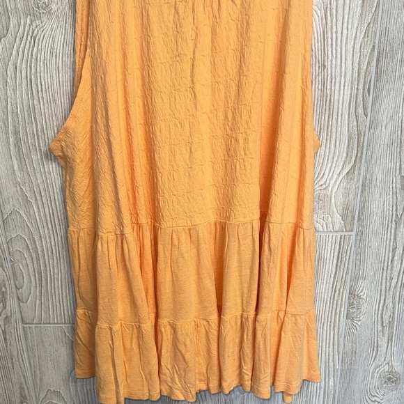 Free People Tangerine Orange Tank Top - Picture 4 of 8